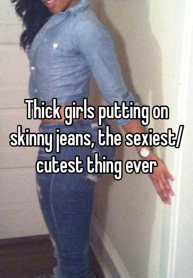Girl Putting On Jeans